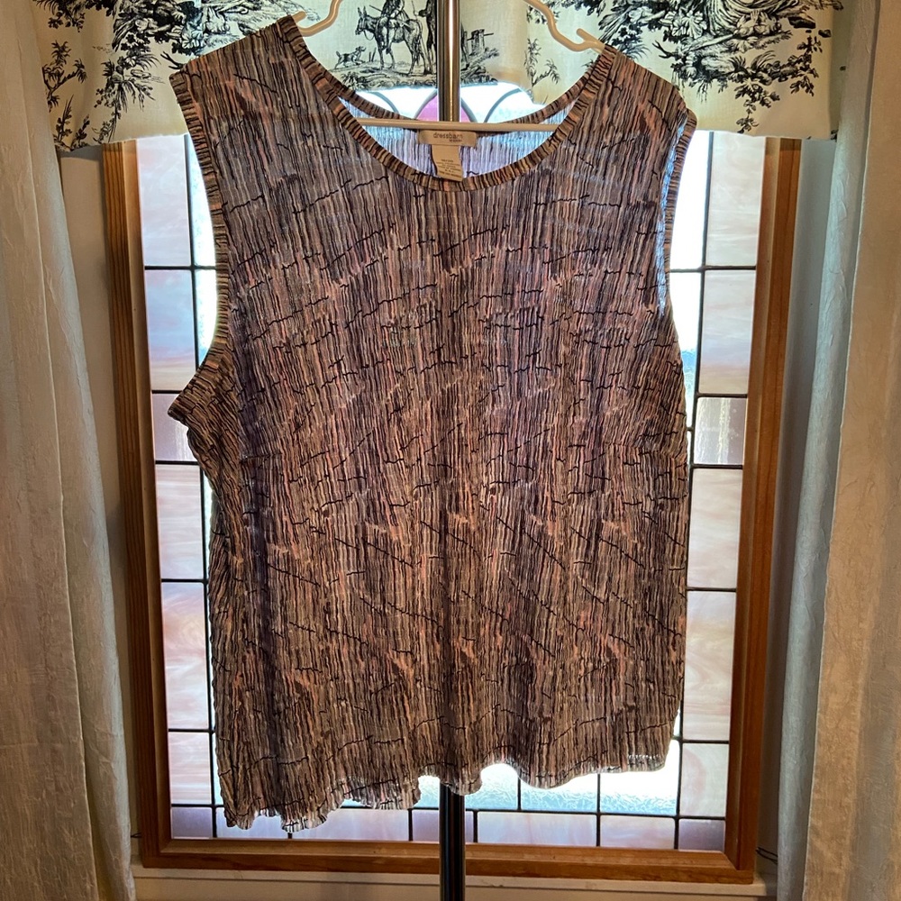 Dressbarn Textured Tank